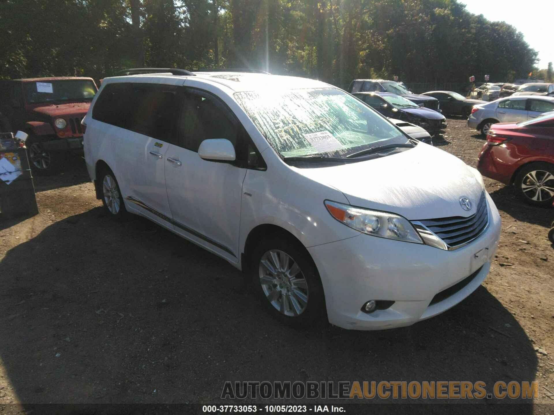 5TDDZ3DC5HS159411 TOYOTA SIENNA 2017