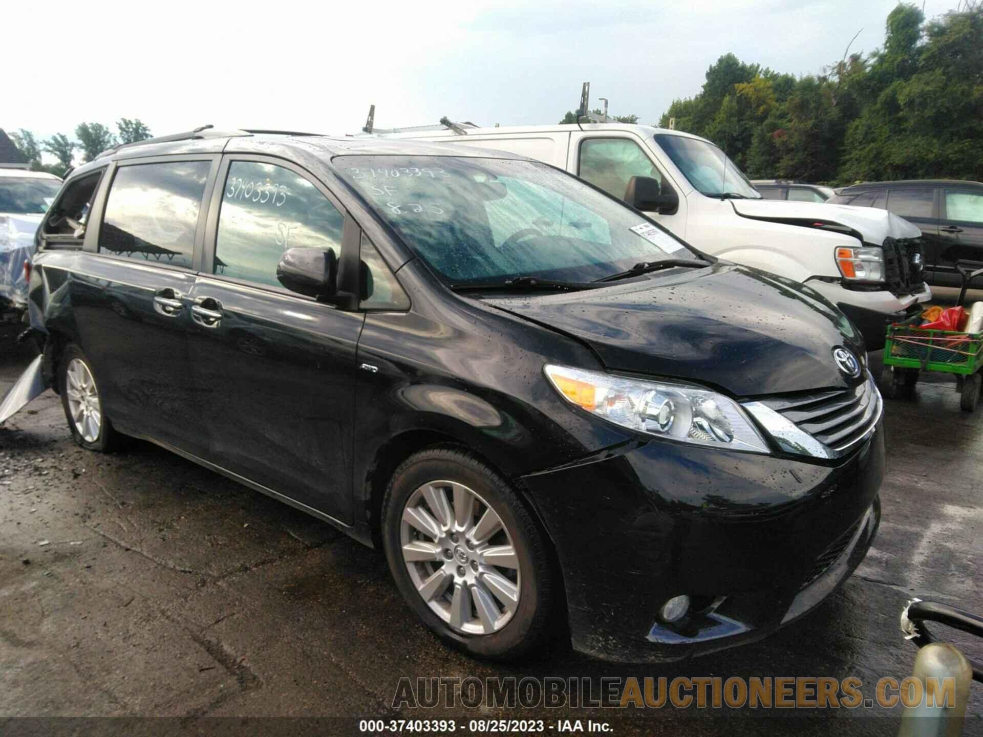 5TDDZ3DC5HS161790 TOYOTA SIENNA 2017