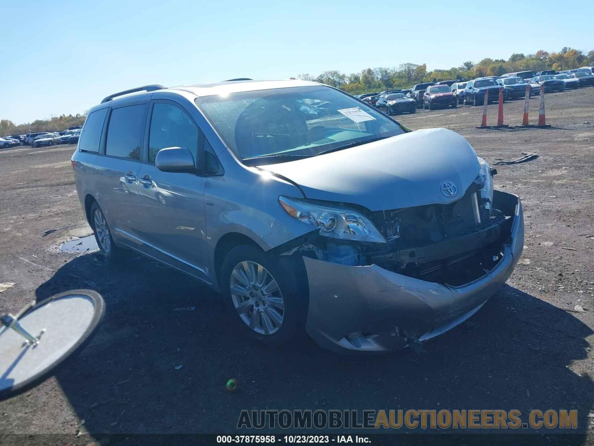 5TDDZ3DC5HS163779 TOYOTA SIENNA 2017