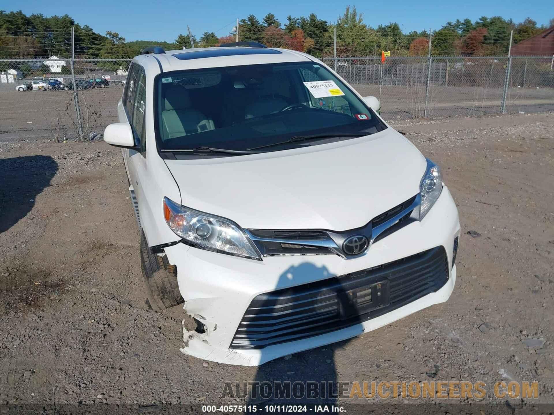 5TDDZ3DC5KS212812 TOYOTA SIENNA 2019