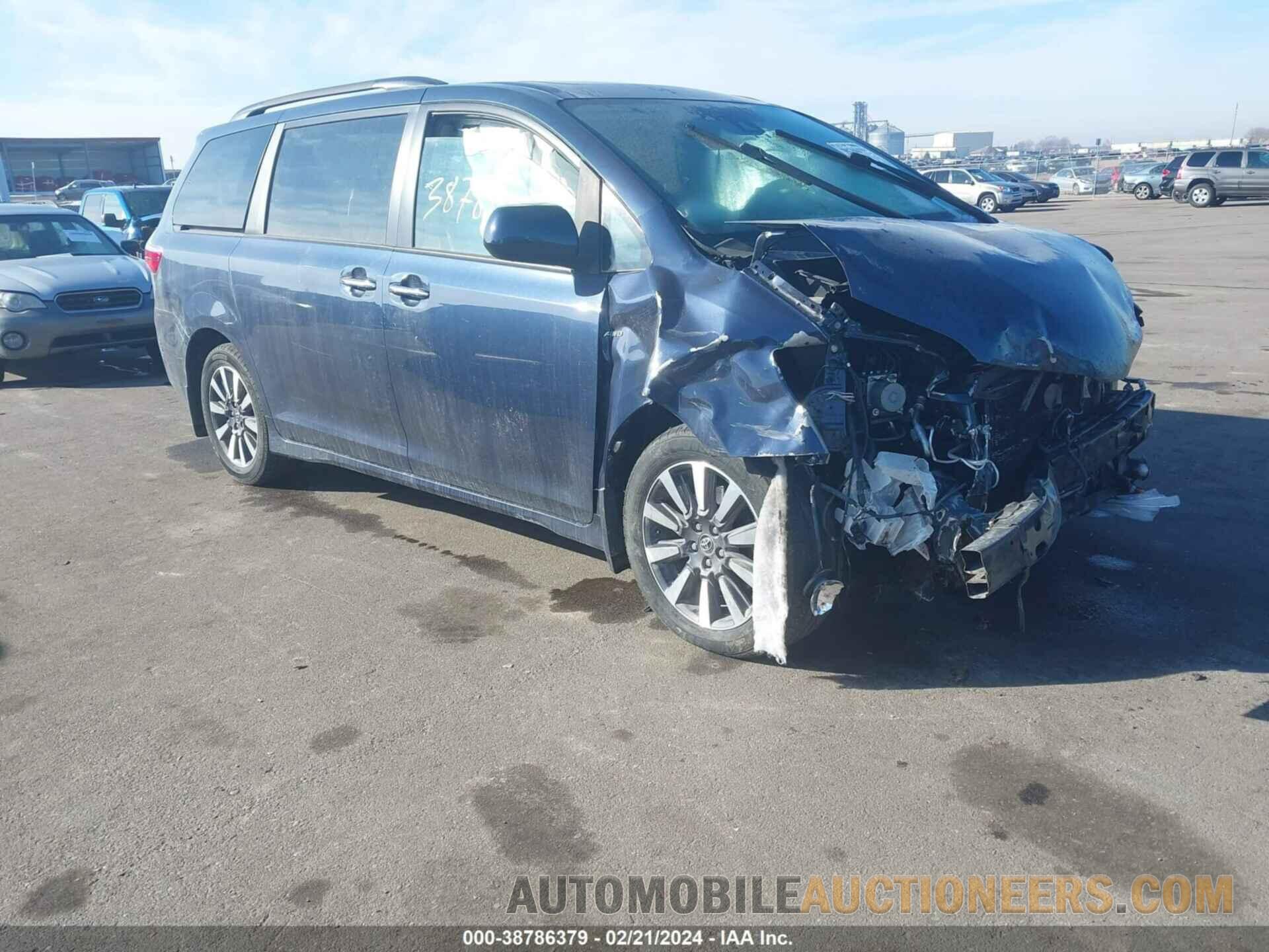 5TDDZ3DC6JS202157 TOYOTA SIENNA 2018