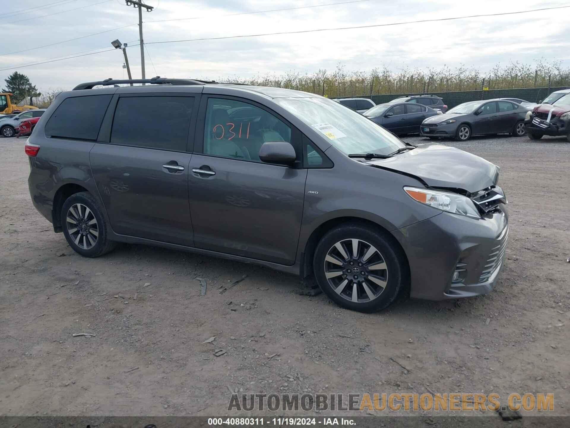 5TDDZ3DC6LS238739 TOYOTA SIENNA 2020