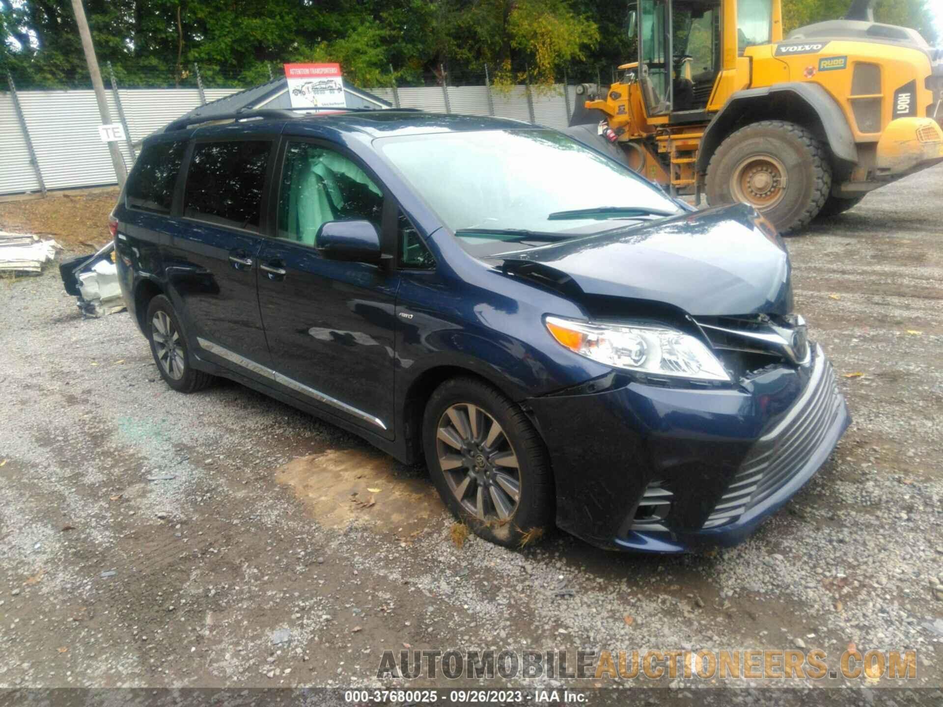 5TDDZ3DC6LS243486 TOYOTA SIENNA 2020