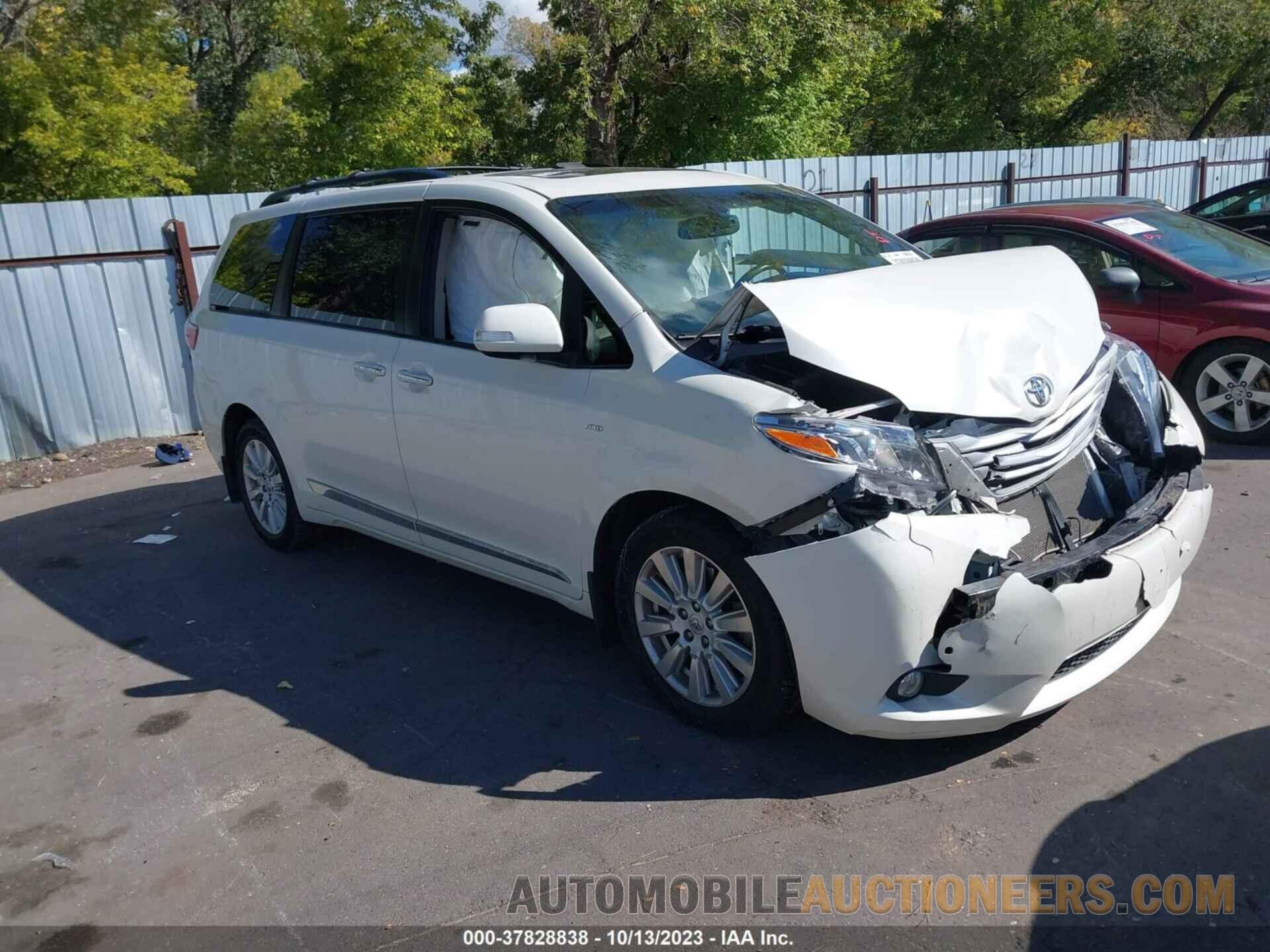 5TDDZ3DC7HS151326 TOYOTA SIENNA 2017