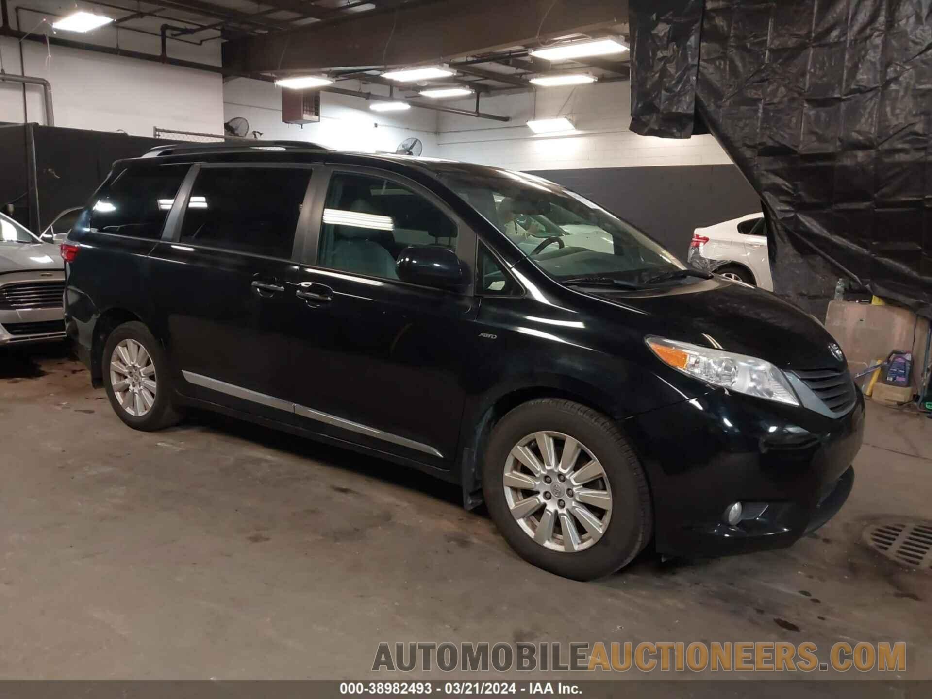 5TDDZ3DC7HS179224 TOYOTA SIENNA 2017