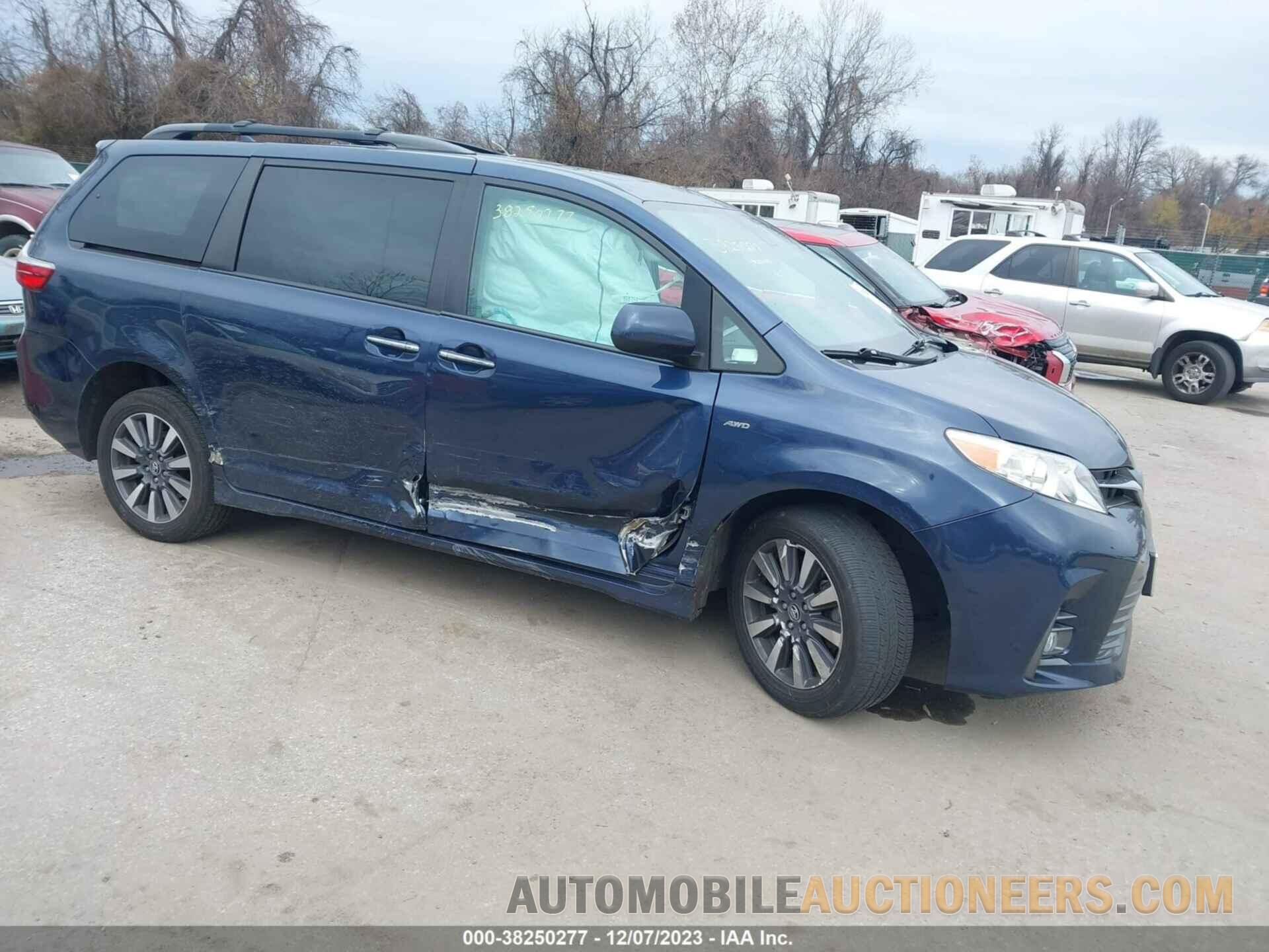 5TDDZ3DC7KS211922 TOYOTA SIENNA 2019