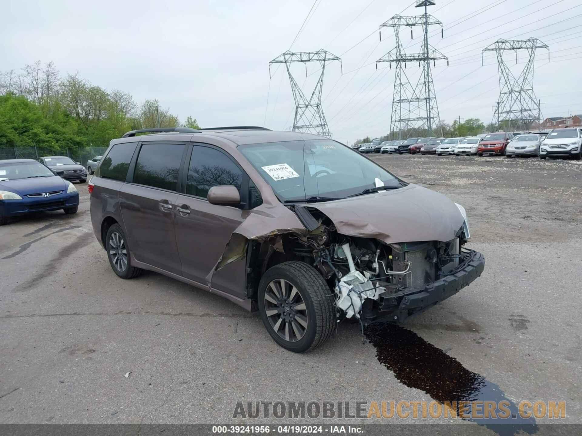 5TDDZ3DC7KS224279 TOYOTA SIENNA 2019