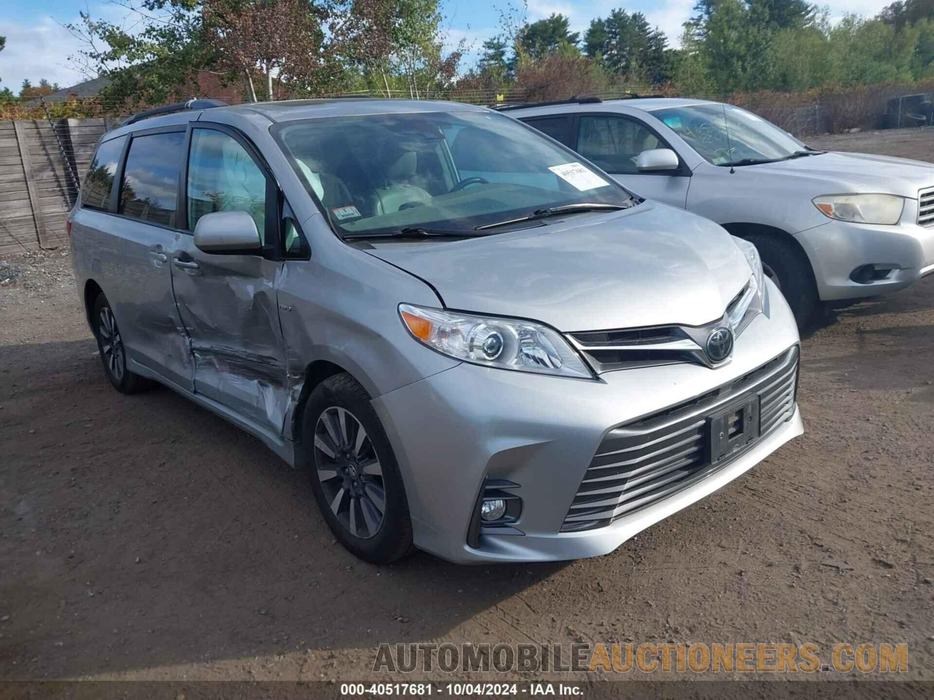 5TDDZ3DC7KS227408 TOYOTA SIENNA 2019