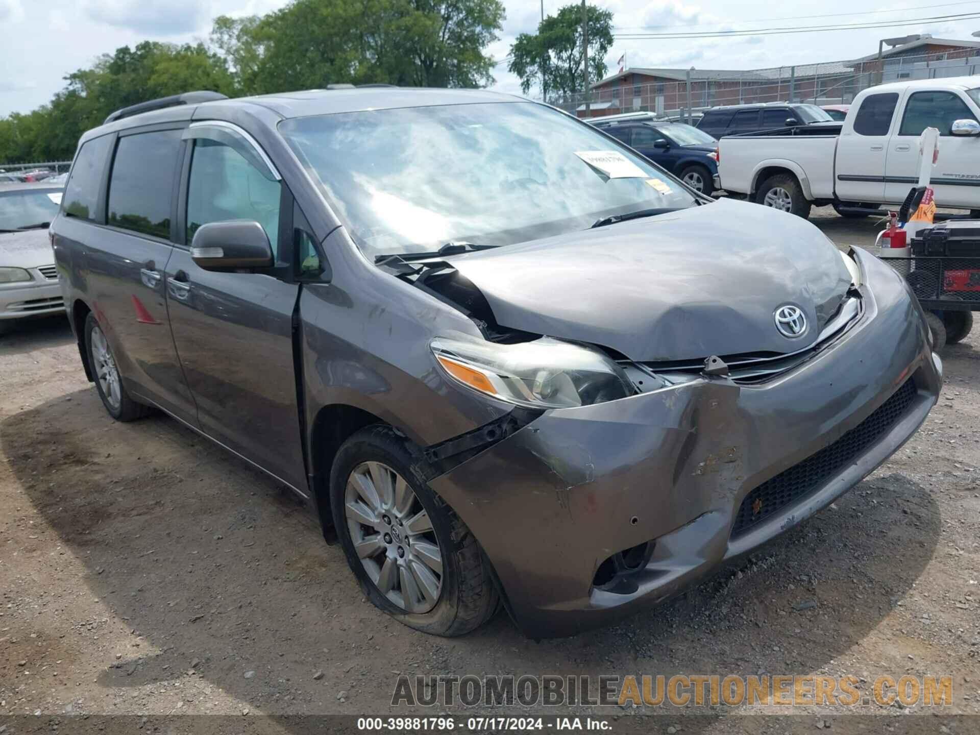 5TDDZ3DC8HS153621 TOYOTA SIENNA 2017