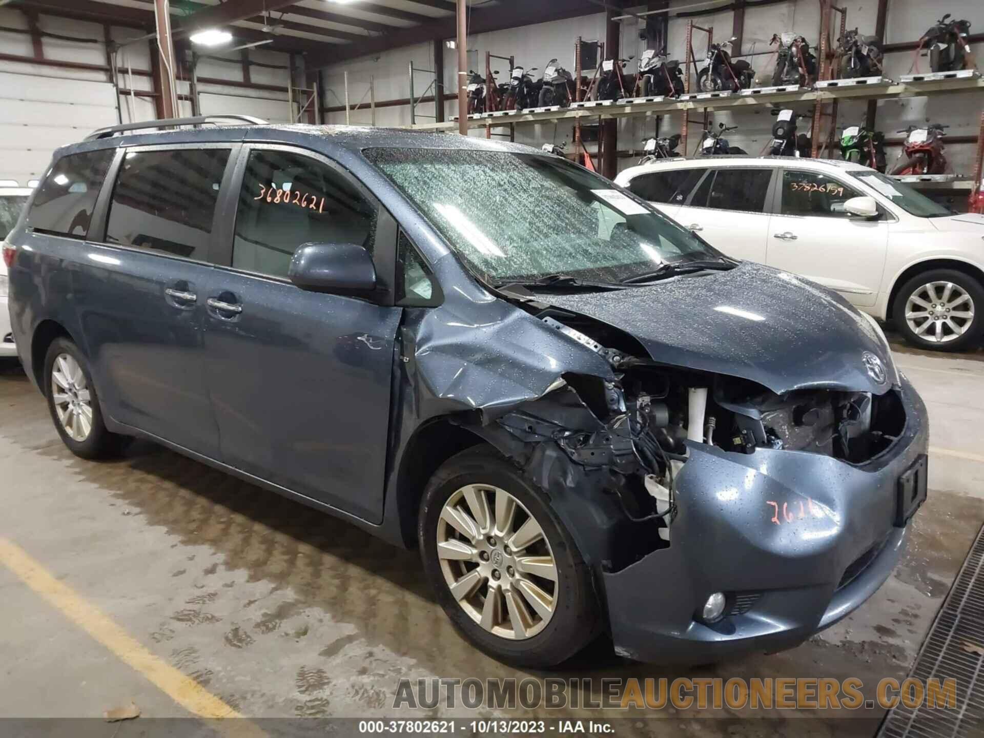 5TDDZ3DC8HS156616 TOYOTA SIENNA 2017