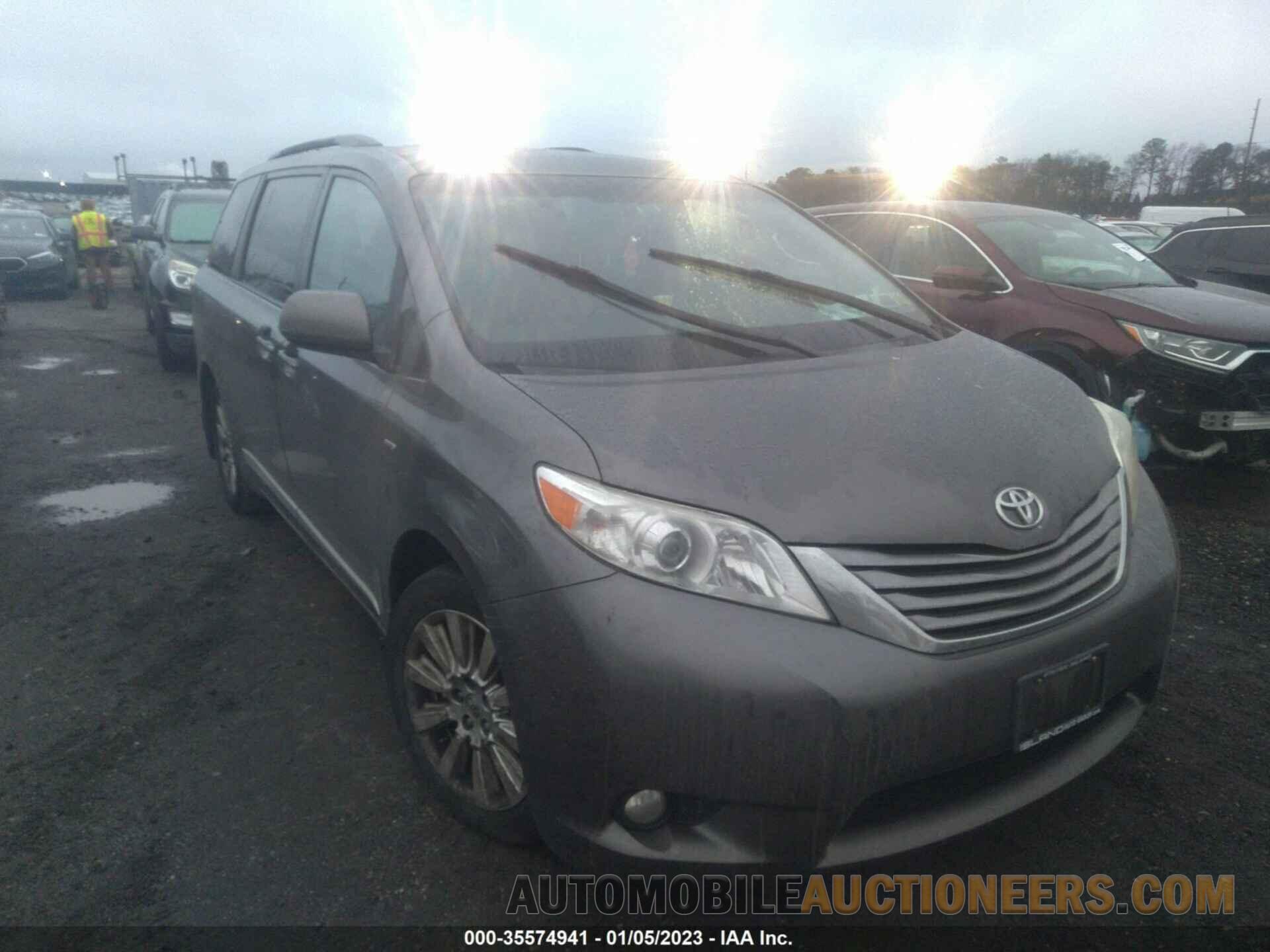 5TDDZ3DC8HS157457 TOYOTA SIENNA 2017