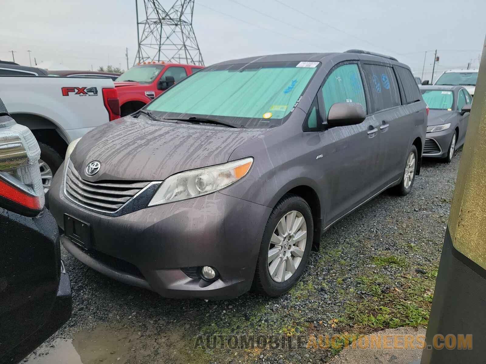 5TDDZ3DC8HS177417 Toyota Sienna 2017