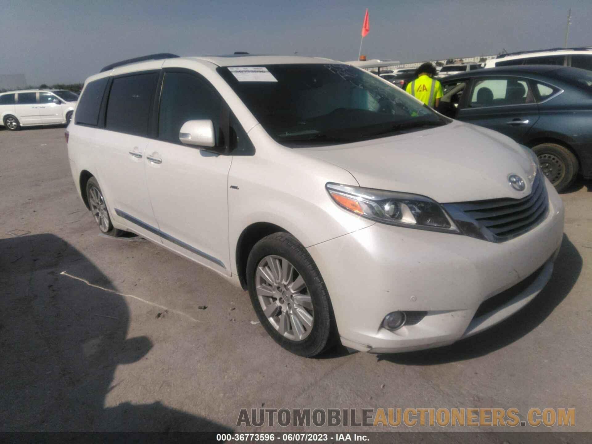 5TDDZ3DC8HS179166 TOYOTA SIENNA 2017