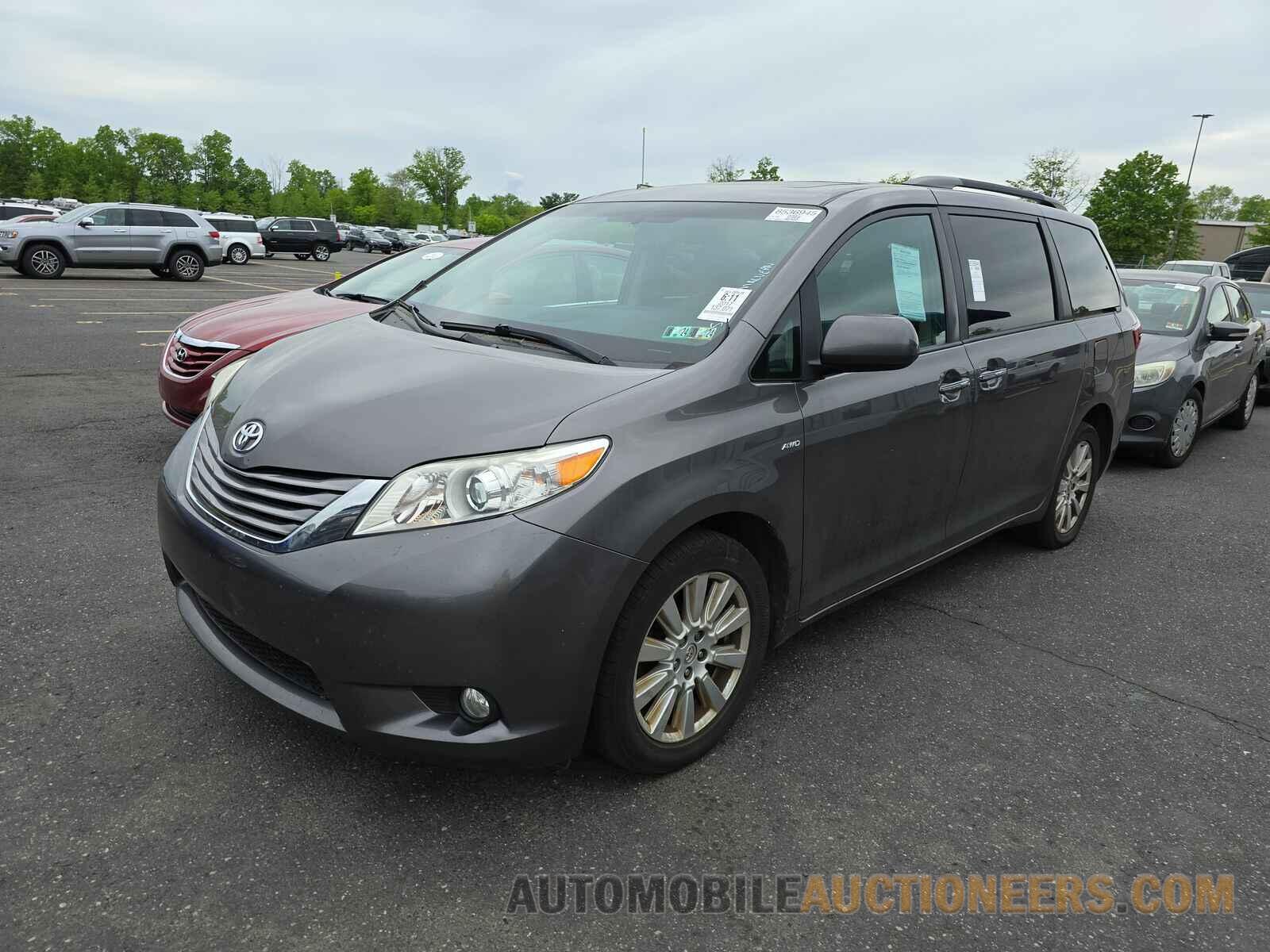 5TDDZ3DC8HS186201 Toyota Sienna 2017