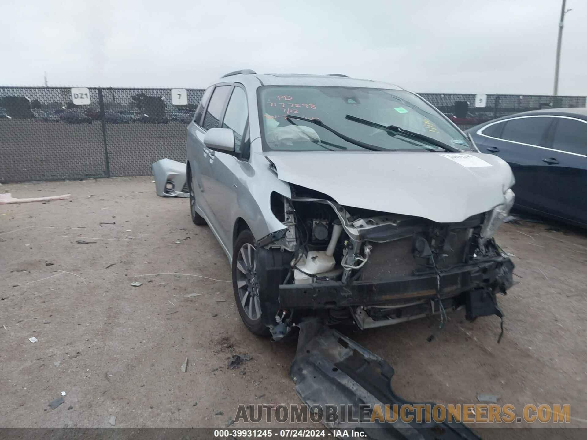 5TDDZ3DC8LS240749 TOYOTA SIENNA 2020