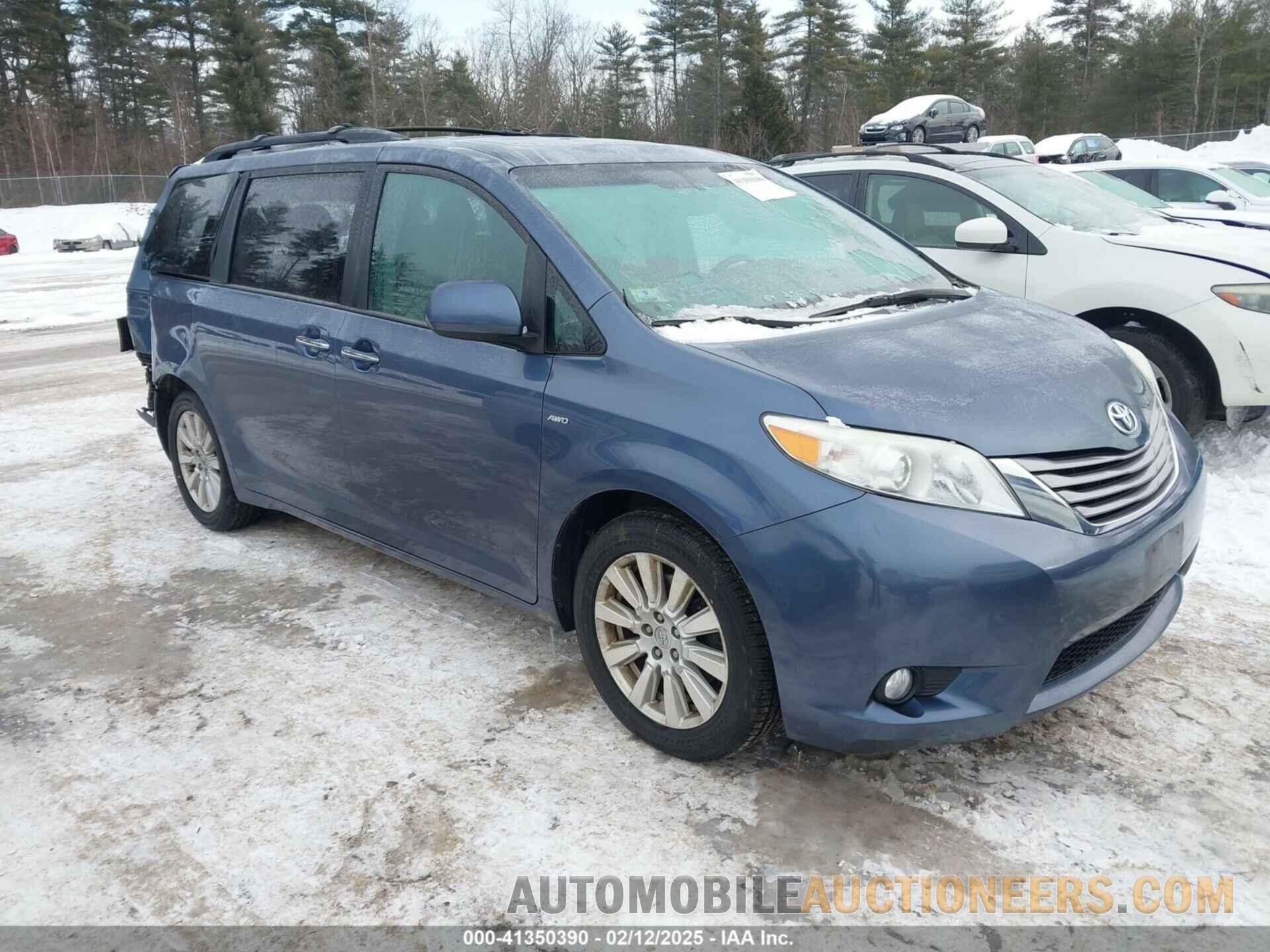 5TDDZ3DC9HS159153 TOYOTA SIENNA 2017