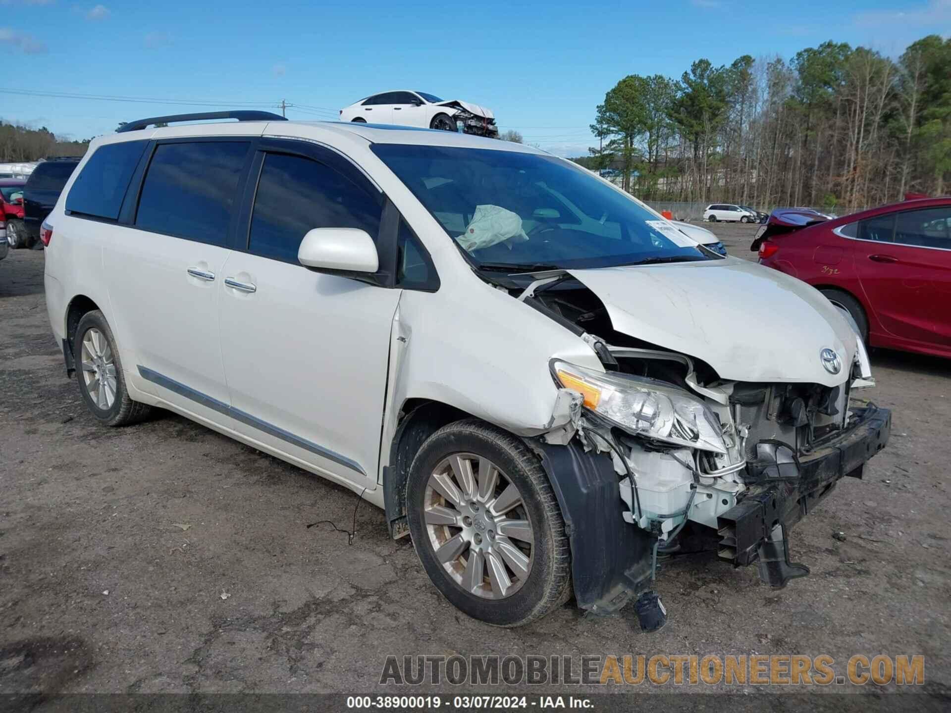 5TDDZ3DC9HS163560 TOYOTA SIENNA 2017