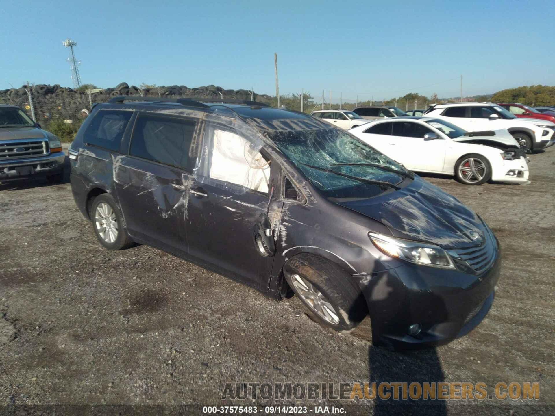 5TDDZ3DC9HS176762 TOYOTA SIENNA 2017