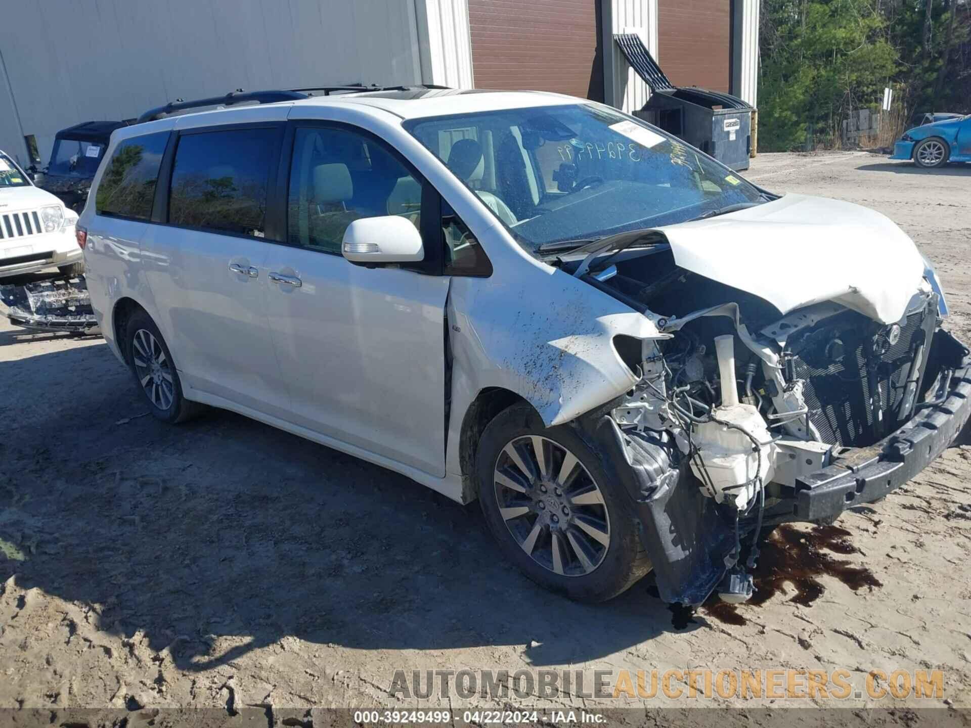 5TDDZ3DC9JS188724 TOYOTA SIENNA 2018