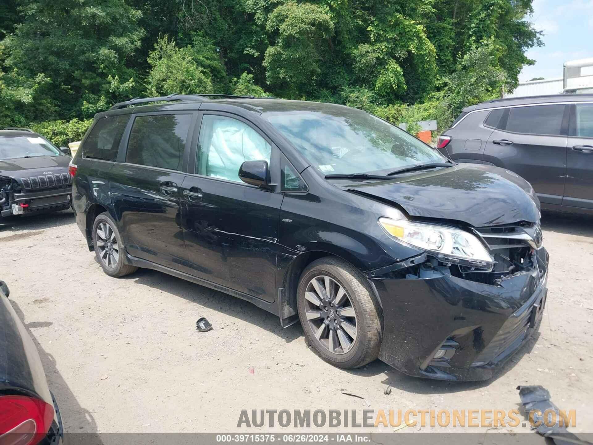 5TDDZ3DC9KS216460 TOYOTA SIENNA 2019