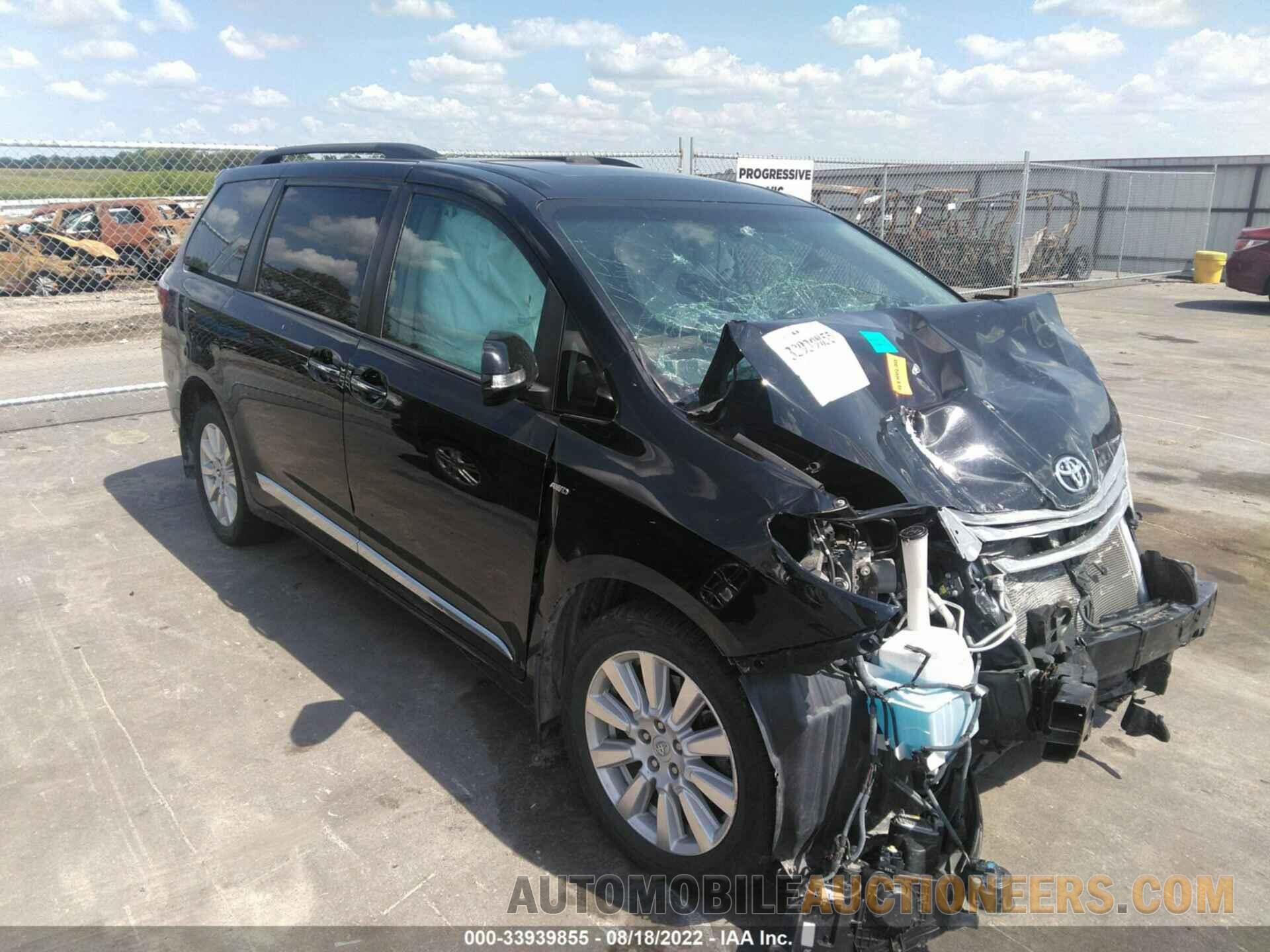 5TDDZ3DCXHS162739 TOYOTA SIENNA 2017