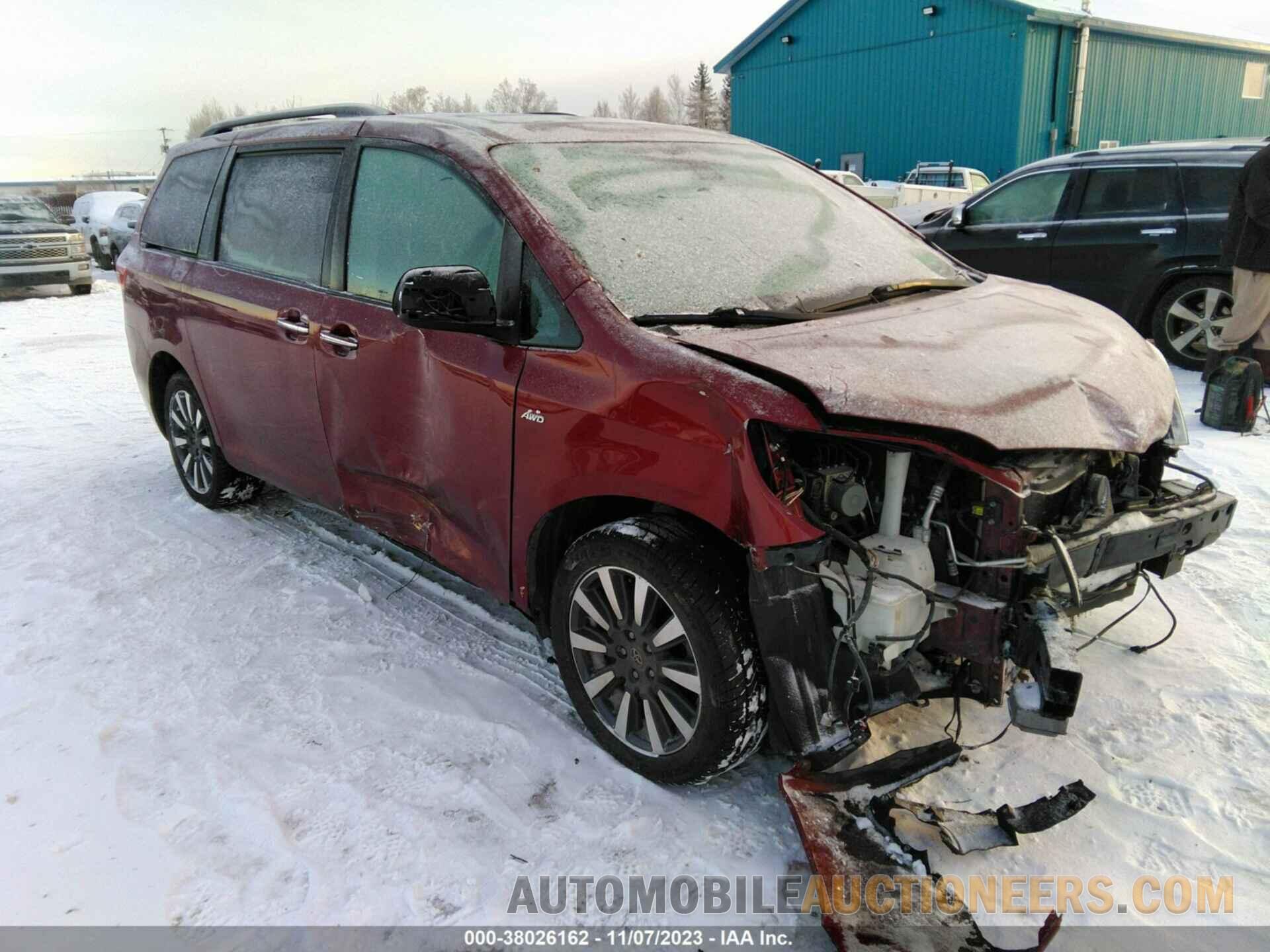 5TDDZ3DCXJS197433 TOYOTA SIENNA 2018