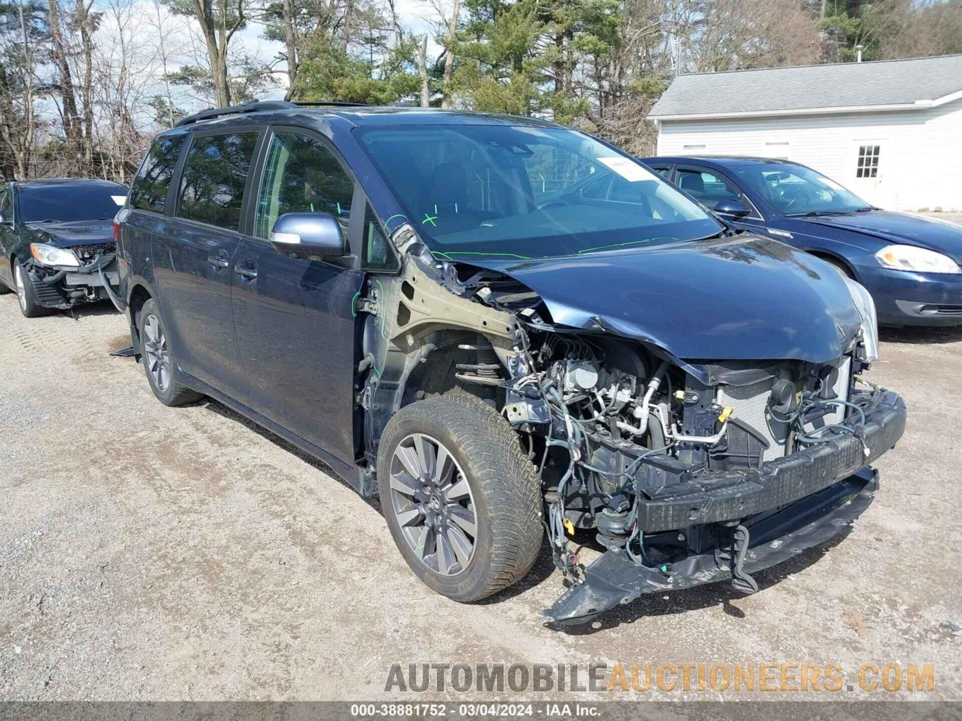 5TDDZ3DCXLS234287 TOYOTA SIENNA 2020