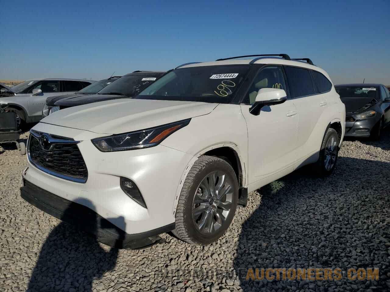 5TDDZRBH0MS524900 TOYOTA HIGHLANDER 2021