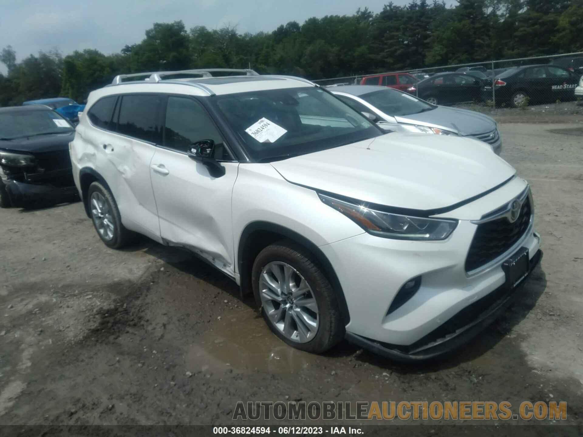 5TDDZRBH4MS549637 TOYOTA HIGHLANDER 2021