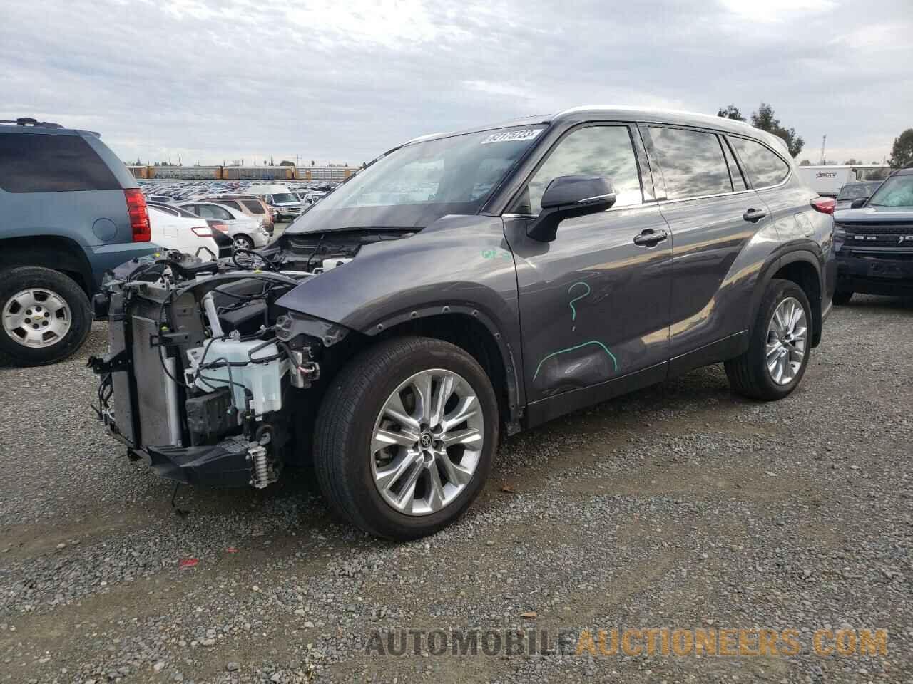 5TDDZRBH4MS558726 TOYOTA HIGHLANDER 2021