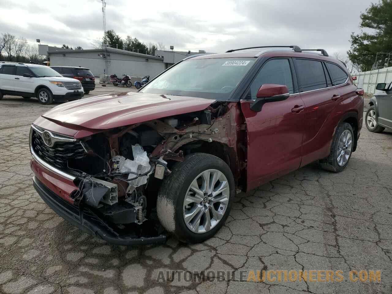 5TDDZRBH5MS529834 TOYOTA HIGHLANDER 2021