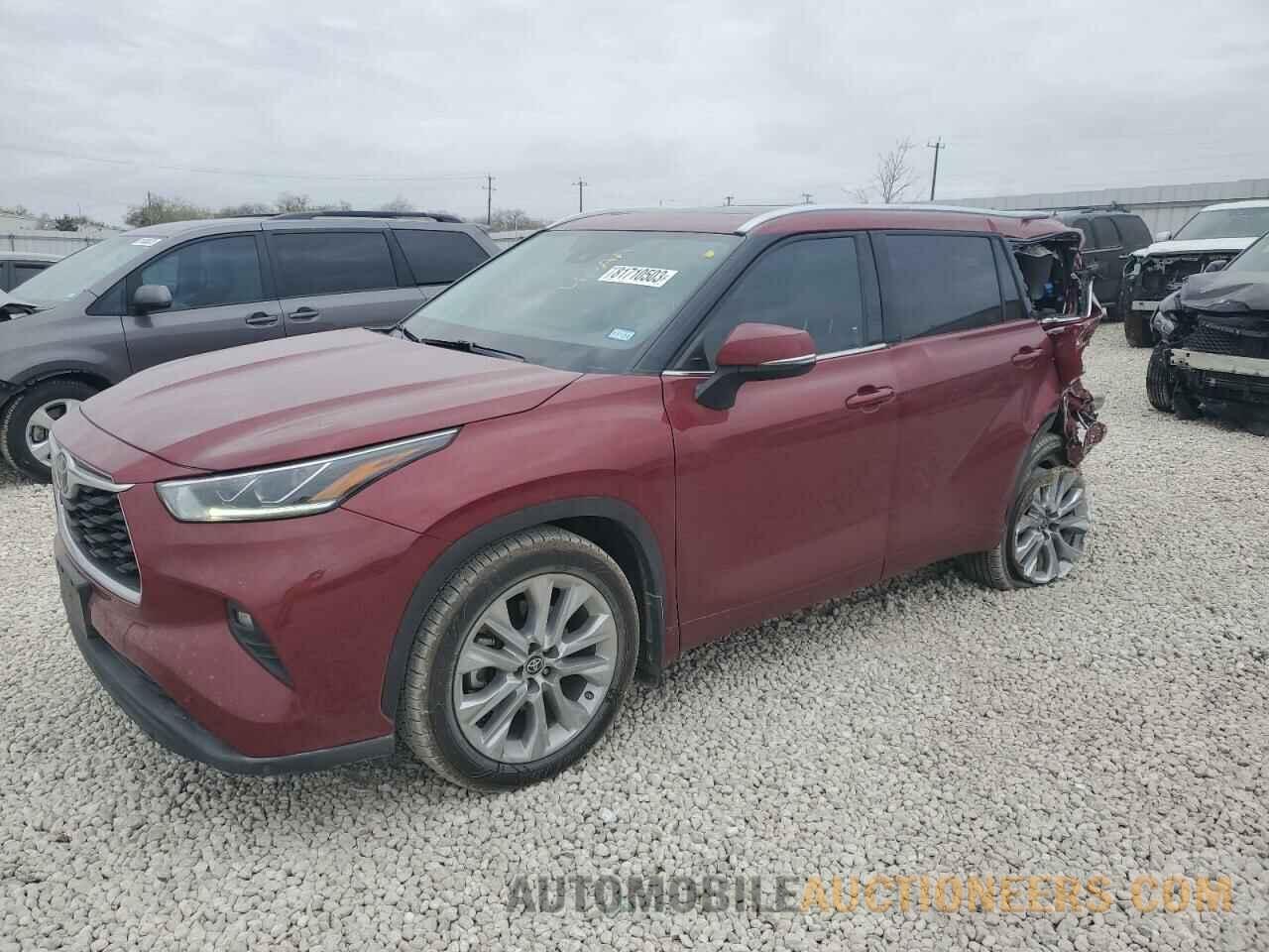 5TDDZRBH6MS536355 TOYOTA HIGHLANDER 2021