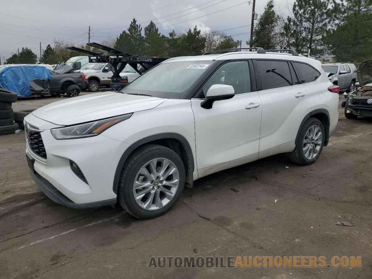 5TDDZRBH6NS593432 TOYOTA HIGHLANDER 2022