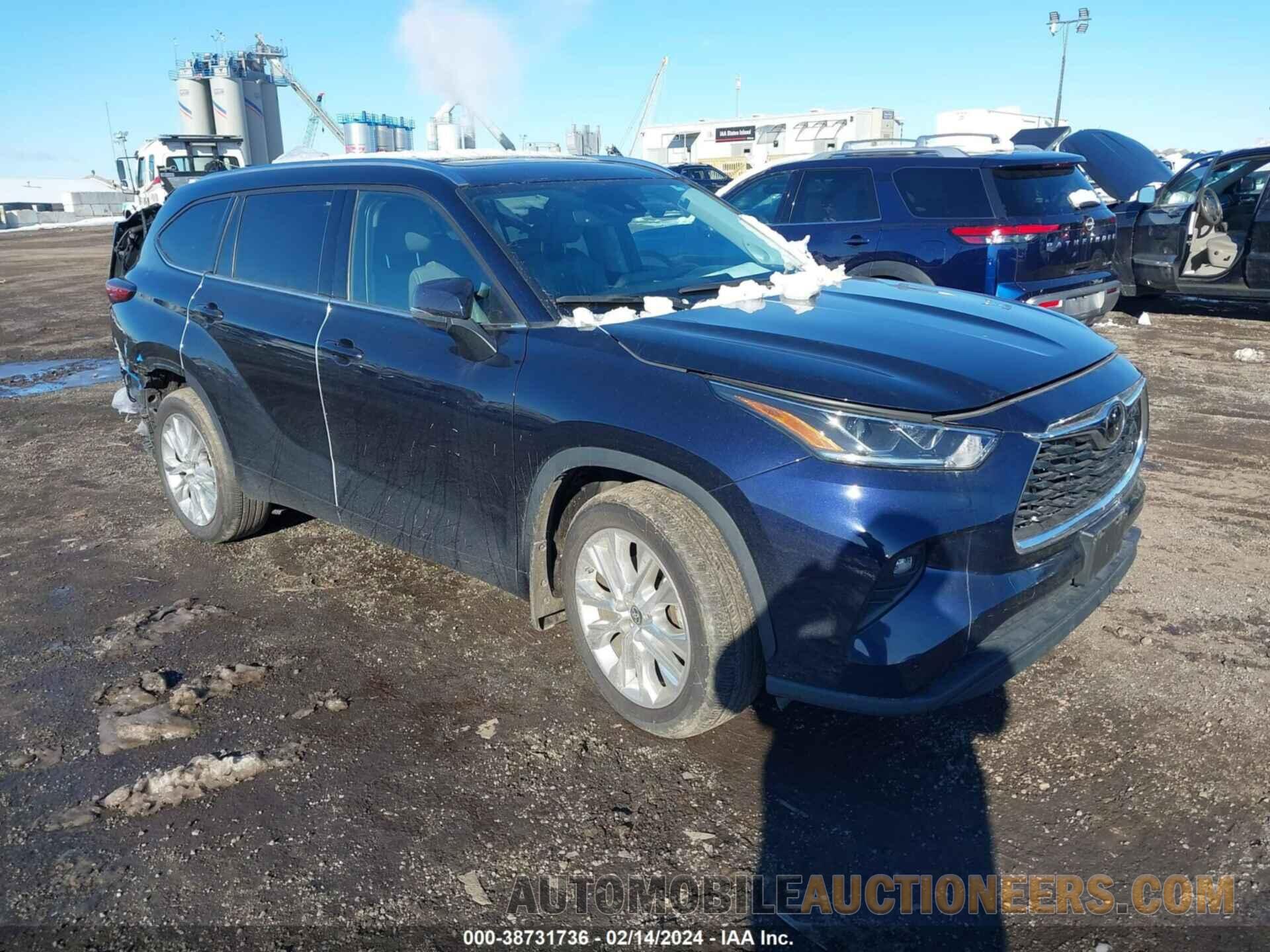 5TDDZRBH7NS176028 TOYOTA HIGHLANDER 2022