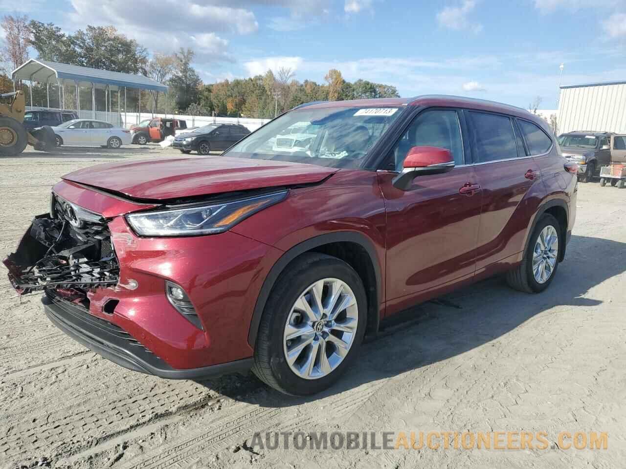 5TDDZRBH8MS524126 TOYOTA HIGHLANDER 2021