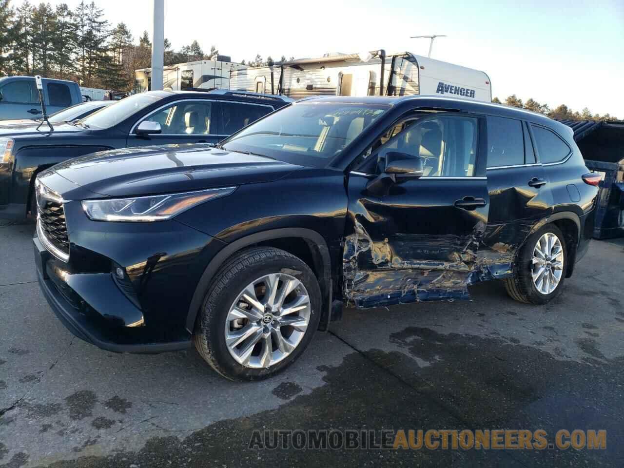 5TDDZRBH8MS533070 TOYOTA HIGHLANDER 2021