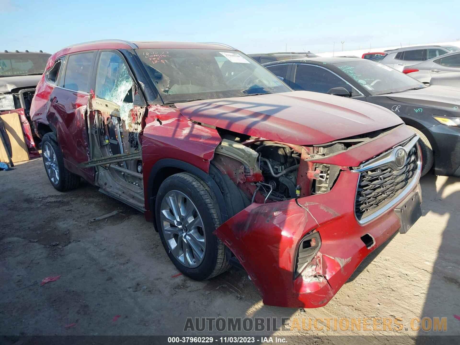 5TDDZRBH8NS184929 TOYOTA HIGHLANDER 2022