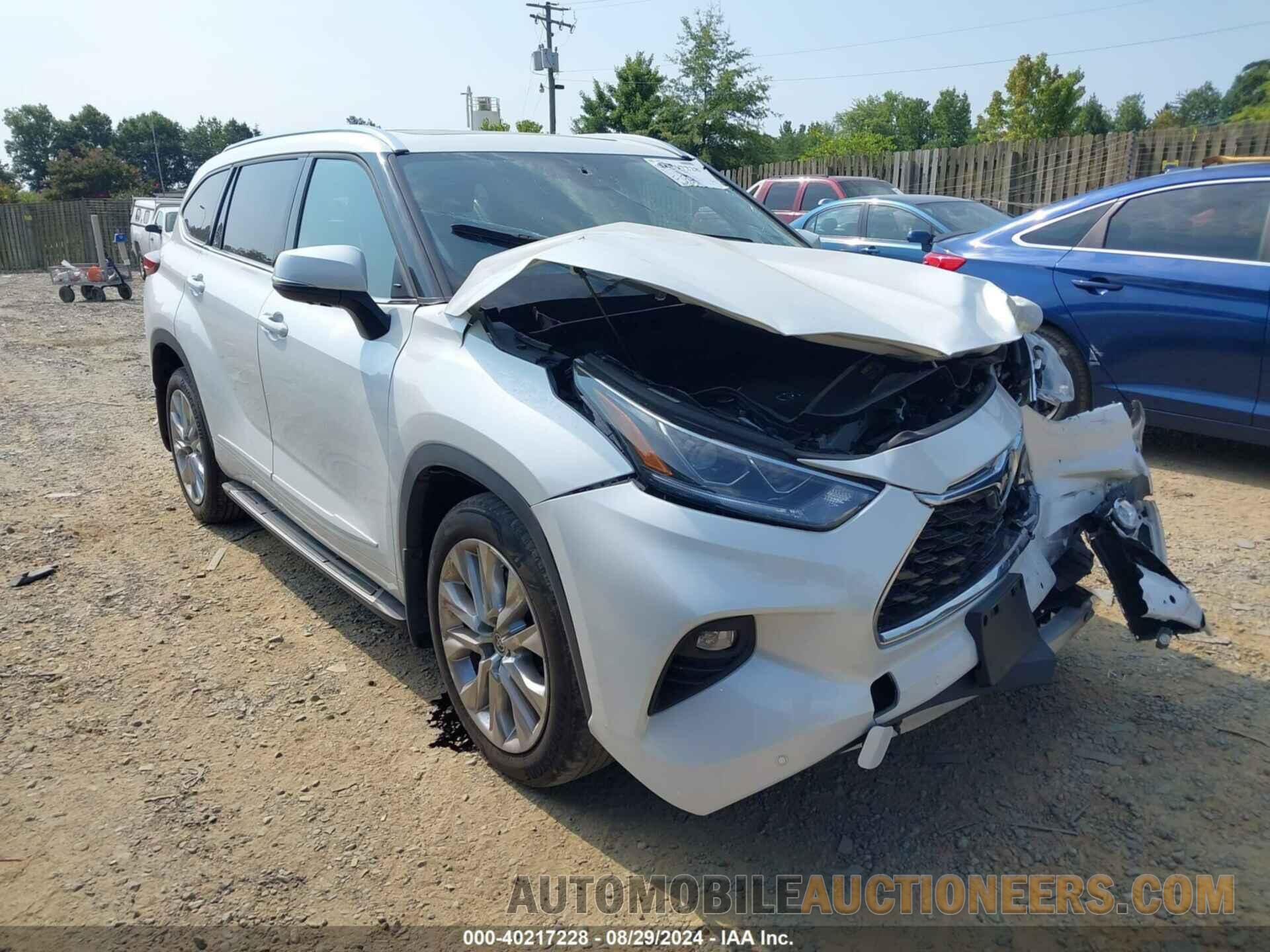 5TDDZRBH9NS573398 TOYOTA HIGHLANDER 2022