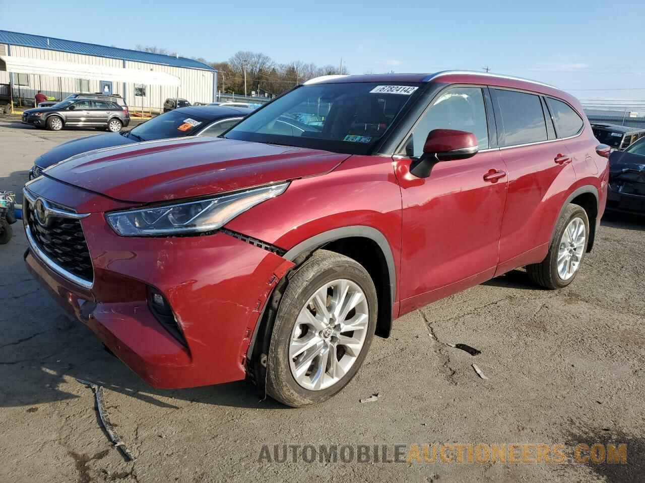 5TDDZRBHXMS082336 TOYOTA HIGHLANDER 2021