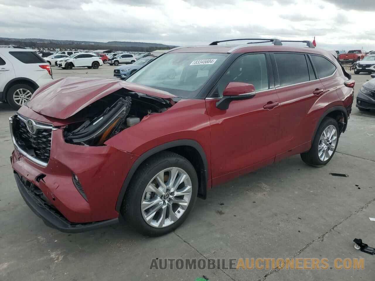 5TDDZRBHXNS587259 TOYOTA HIGHLANDER 2022