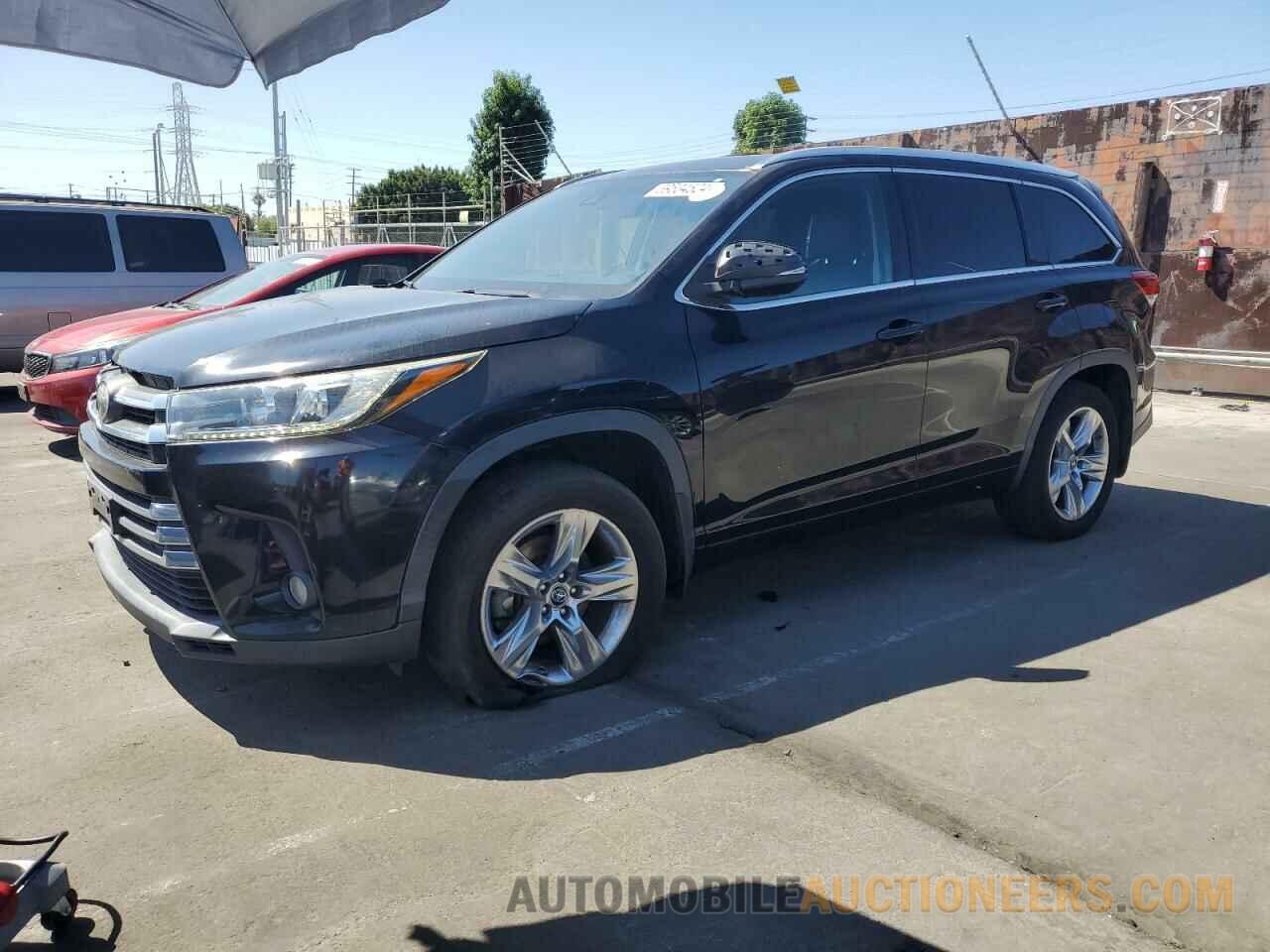 5TDDZRFH0HS373881 TOYOTA HIGHLANDER 2017