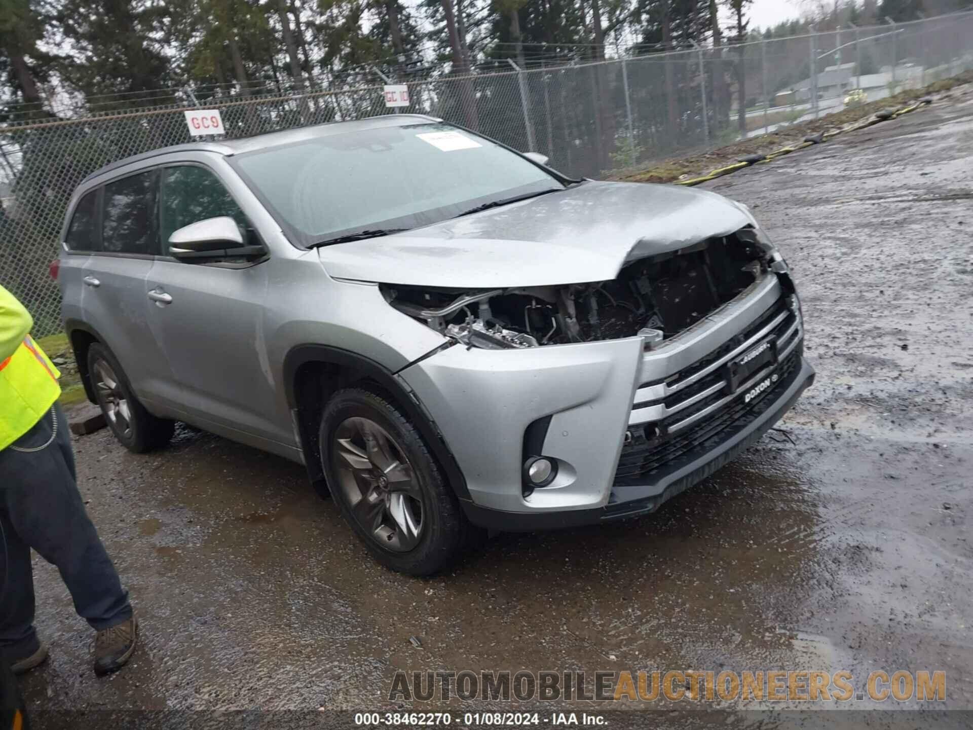 5TDDZRFH0HS392821 TOYOTA HIGHLANDER 2017