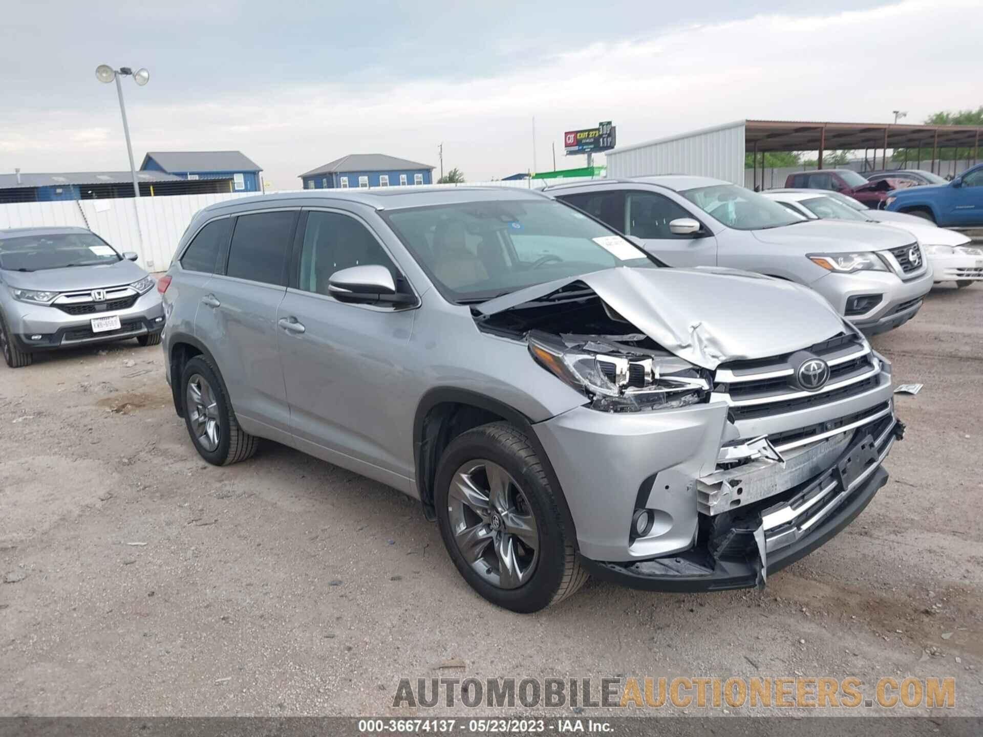 5TDDZRFH0HS408175 TOYOTA HIGHLANDER 2017