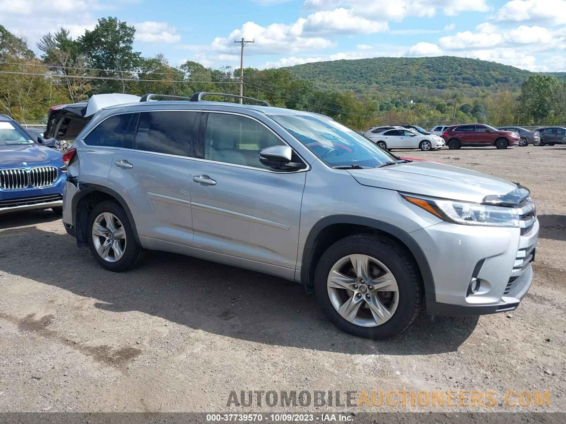 5TDDZRFH0HS416244 TOYOTA HIGHLANDER 2017