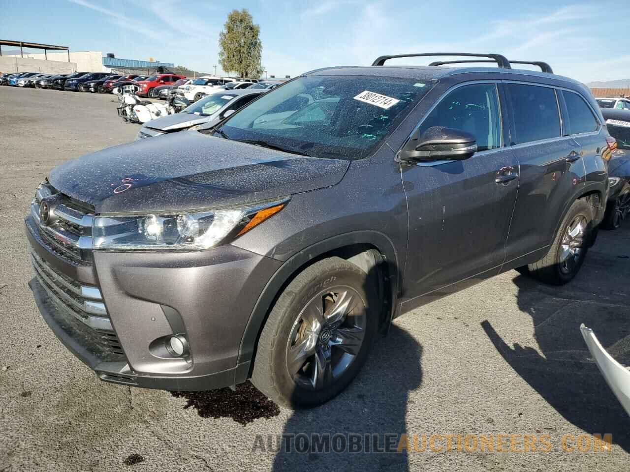 5TDDZRFH0HS458722 TOYOTA HIGHLANDER 2017