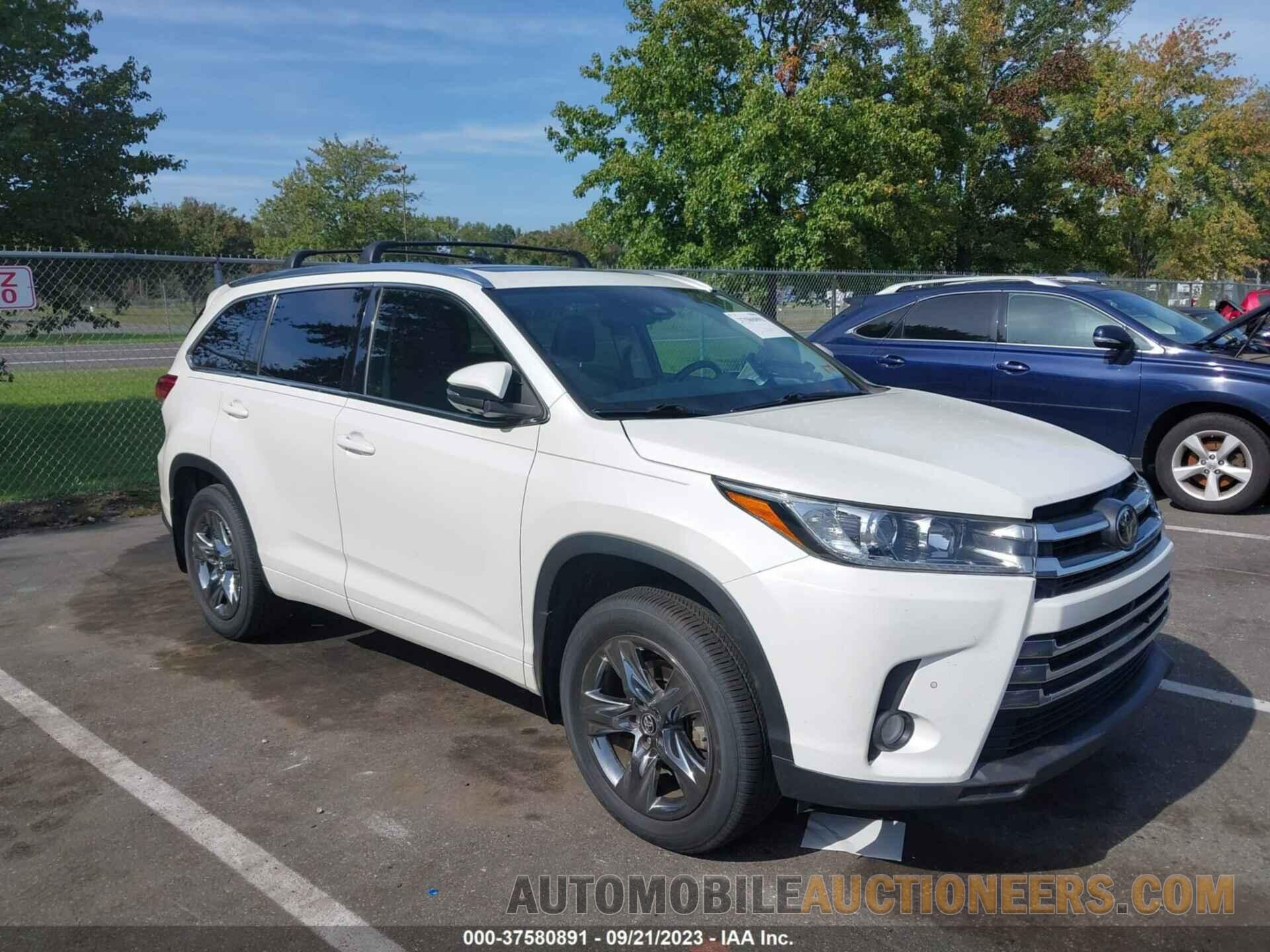 5TDDZRFH0HS465394 TOYOTA HIGHLANDER 2017