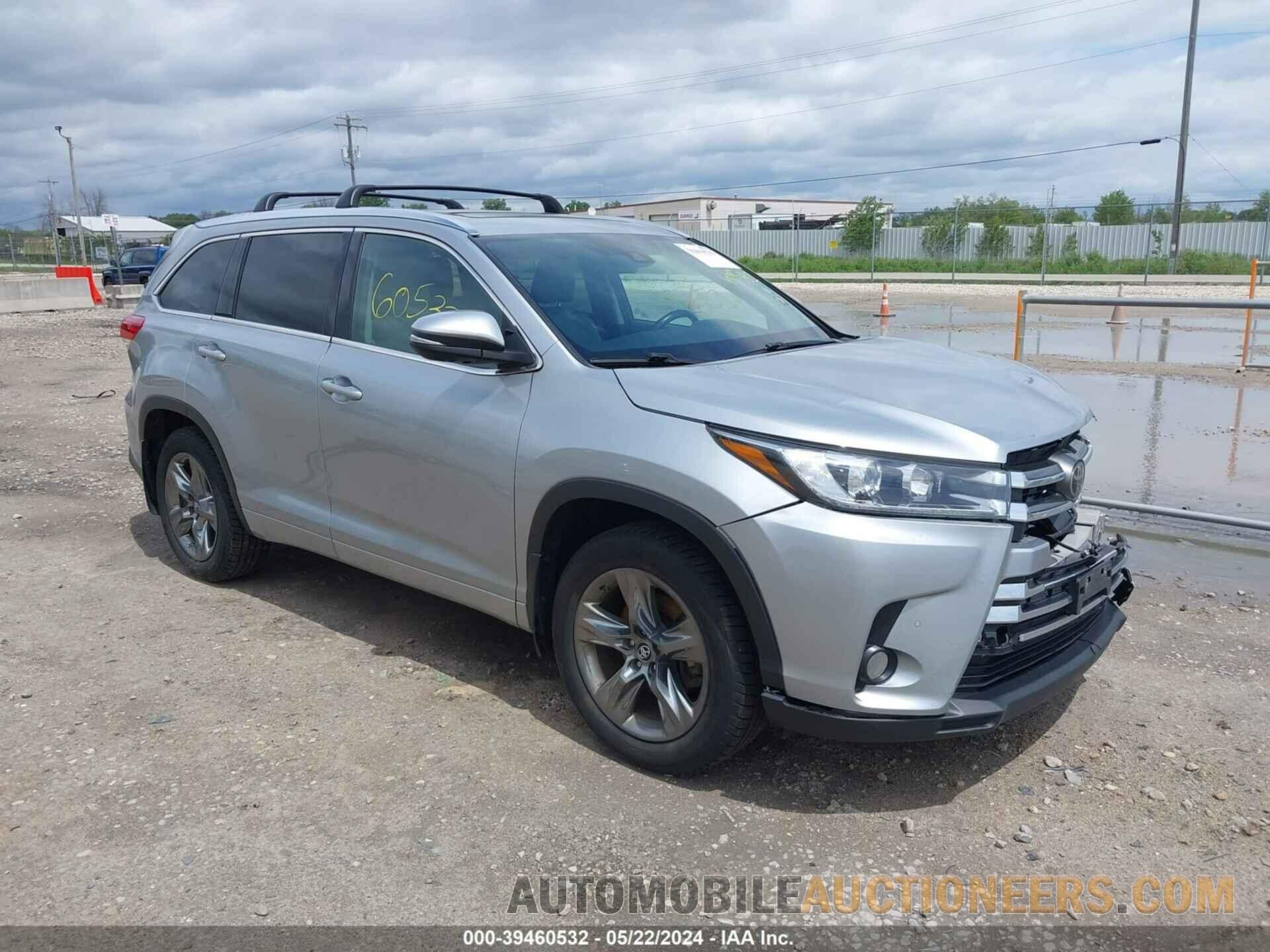 5TDDZRFH0HS466187 TOYOTA HIGHLANDER 2017