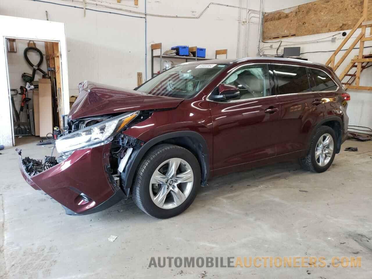 5TDDZRFH0JS824216 TOYOTA HIGHLANDER 2018