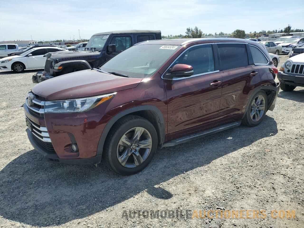 5TDDZRFH0JS852713 TOYOTA HIGHLANDER 2018