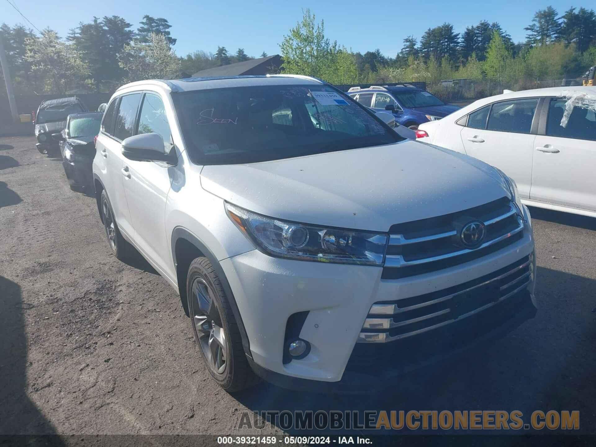 5TDDZRFH0JS855482 TOYOTA HIGHLANDER 2018